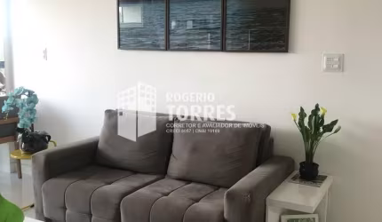 Apartamento locação de 1/4, MOBILIADO e NASCENTE TOTAL e 1 garagem no ALPHAVILLE SALVADOR