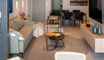 Apartamento a venda de 3/4, 1 suíte, varanda gourmet + 2 garagens em JAGUARIBE