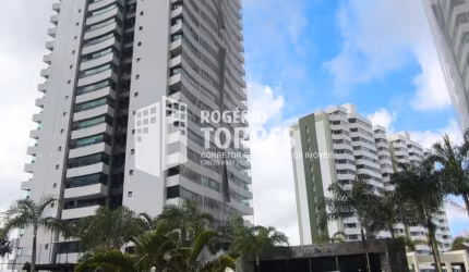 Apartamento locação de 1/4, MOBILIADO e ANDAR ALTO, 1 garagem na PARALELA