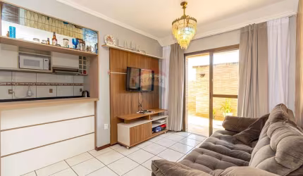 Apartamento 1 dormitório com Terraço na área Central do Parque dos Anjos