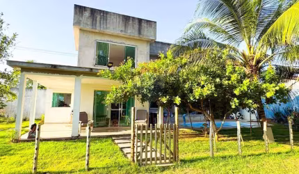 Paraíso em Coqueiros de Arembepe: Casa sitio na Bahia