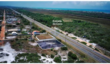 Terreno com 2.000m² no Cond. Lagoas de Guarajuba - Litoral Norte da Bahia - Camaçari