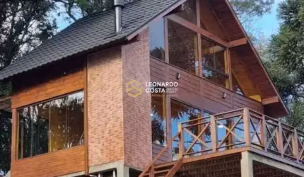 Incrível chalé araucária de alto padrão em São Francisco de Paula