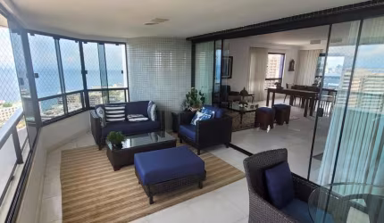 Apartamento 4 Quartos para Venda em Salvador, Ondina, 4 dormitórios, 4 suítes, 6 banheiros, 5 vagas