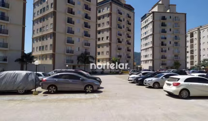 Apartamento City Jaraguá 2 dormitórios com planejados, sacada, 1 vaga e lazer completo