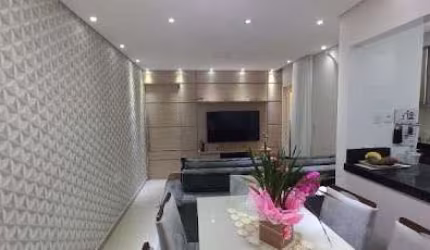 apartamento a venda 83m² 3 quarto 2 suite 2 vaga  todo planejado na rua viena santo André