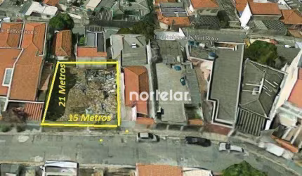 Terreno à venda, 315 m² por R$ 1.400.000,00 - Vila Pereira Barreto - São Paulo/SP