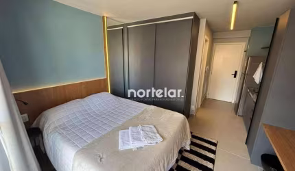 Apartamento com 1 dormitório para alugar, 25 m² por R$ 4.000,00/mês - Pinheiros - São Paulo/SP