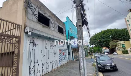 terreno a venda 400m² 10 de frente por 40 de fundo em Utinga Santo André