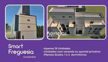 Apartamento com 1 quarto à venda, 26 m² - Parque Monteiro Soares - São Paulo/SP