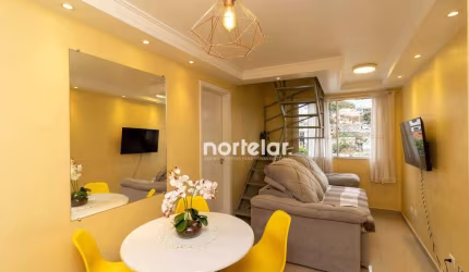 Apartamento Duplex com 3 dormitórios, 107 m² - venda por R$ 360.000,00 ou aluguel por R$ 2.440,00/mês - Freguesia do Ó - São Paulo/SP