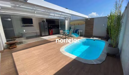 Sobrado com 2 Quartos e 3 banheiros à Venda, 185 m² por R$ 1.380.000