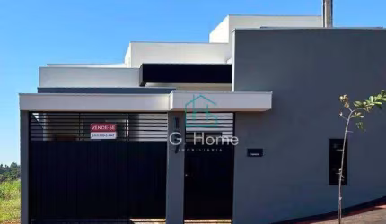 Linda casa nova com 3 dormitórios à venda, 85 m² por R$ 355.000 - Gleba Esperança - Londrina/Paraná