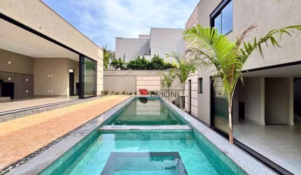 Sobrado Alto Padrão 421m² 4 quartos/4 suítes em Condomínio Alphaville 3/SP I Imobiliária em Ribeirão Preto I Brioni imóveis.