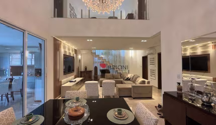 Casa sobrado alto padrão com 265 m², 04 quartos à venda no Condomínio Vila Romana em Ribeirão Preto/SP I Imobiliária Brioni imóveis