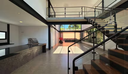 Casa de Alto padrão a venda com 468 m², possui 4 quartos no condomínio Bela Vista em Ribeirão Preto I Imobiliária Brioni Imóveis