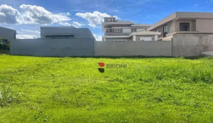 Terreno alto padrão com 352 m²,  à venda no Condomínio Terras de Florença em Ribeirão Preto/SP I Imobiliária Brioni imóveis