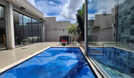 Casa sobrado alto padrão com 286m², 5 quartos/suítes, à venda no Condomínio San Marco em Ribeirão Preto/SP I Imobiliária Brioni imóveis