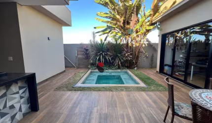 Casa Térrea com mezanino, alto padrão com 237m², 3 quartos suites à venda no Condomínio Quinta dos Ventos, em Ribeirão Preto/SP I Imobiliária Brioni