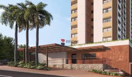 Edifício Thai Homes, 92 m², 2 quartos/suítes, à venda no Jardim Olhos D'água, em Ribeirão Preto/SP I Imobiliárias em Ribeirão Preto I Brioni imóveis