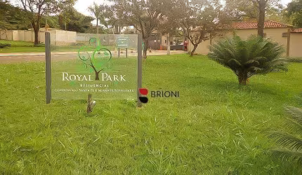 Terreno alto padrão com 1062m², à venda no Condomínio Royal Park em Ribeirão Preto/SP I Imobiliária Brioni imóveis