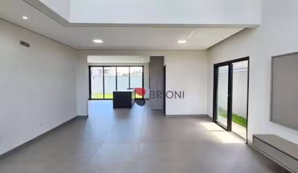 Casa sobrado alto padrão em Condomínio Vivendas da Mata, com 210m², 3 quartos/suítes, à venda em Ribeirão Preto/SP I Imobiliária Brioni Imóveis