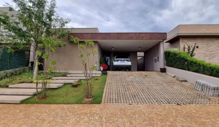 Casa térrea alto padrão com 191m², 3 quartos/suítes à venda no Condomínio Terras de Siena em Ribeirão Preto/SP I Imobiliária Brioni imóveis