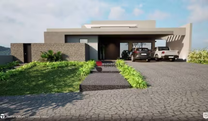 Casa térrea alto padrão com 312 m²,  4  quartos à venda no Condomínio Royal Park em Ribeirão Preto/SP I Imobiliária Brioni imóveis