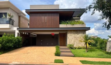 Casa sobrado alto padrão com 420 m², 4 quartos suítes à venda no Condomínio Bela Vista em Ribeirão Preto/SP I Imobiliária Brioni imóveis