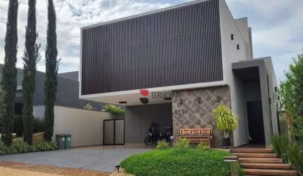 Casa alto padrão com 355m², 4 quartos à venda no Condomínio Alphaville 1 em Ribeirão Preto/SP I Imobiliária Brioni imóveis