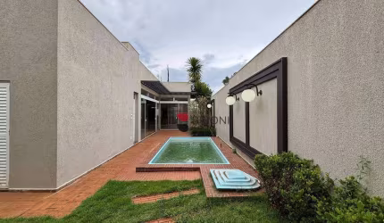 Casa alto padrão com 321m², 3 quartos/suítes para locação no Condomínio Bela Vista em Ribeirão Preto/SP I Imobiliária Brioni imóveis