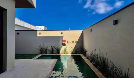 Casa térrea com 165m², 3 quartos/suítes à venda em condomínio Quinta da Mata, em Ribeirão Preto/SP I Imobiliária I Brioni imóveis