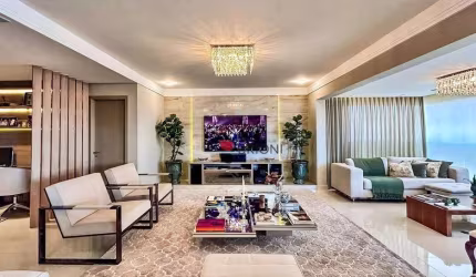 Apartamento alto padrão, com 200m², 3 quartos/suíte, à venda no Edifício Place Vendome em Ribeirão Preto/SP I Imobiliária Brioni imóveis
