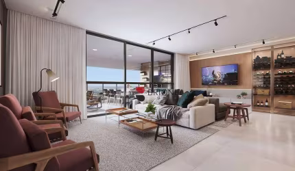 Apartamento de Alto padrão a venda com 227 m², possui 4 suítes no condomínio Cidade de Zurique em Ribeirão Preto I Imobiliária Brioni Imóveis