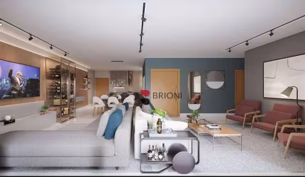 Apartamento de Alto padrão a venda com 227 m², possui 3 suítes no condomínio Cidade de Zurique em Ribeirão Preto I Imobiliária Brioni Imóveis