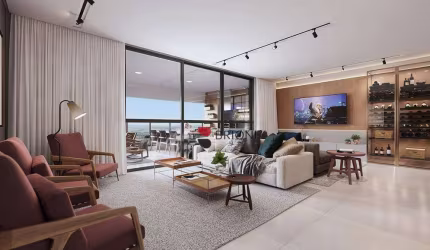 Apartamento de Alto padrão a venda com 227 m², possui 4 suítes no condomínio Cidade de Zurique em Ribeirão Preto I Imobiliária Brioni Imóveis