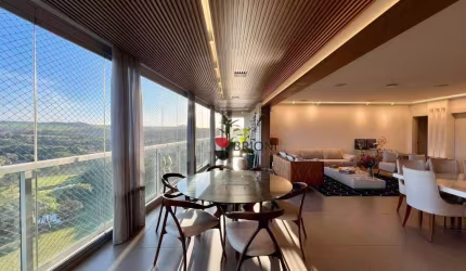 Apartamento de alto padrão com 322 m², 4 suítes à venda no Condomínio Exklusiv Golf em Ribeirão Preto/SP I Imobiliária Brioni imóveis