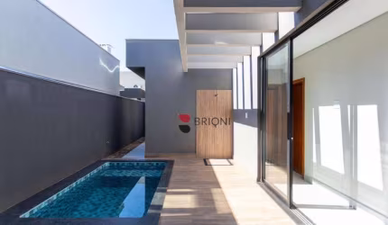 Casa térrea alto padrão com 146 m², 3 quartos (suites) à venda no Condomínio Reserva Imperial em Ribeirão Preto/SP I Imobiliária Brioni imóveis