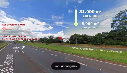 Área na Rodovia Anhanguera, a venda, 40.000m²,  RIBEIRÃO PRETO/SP
