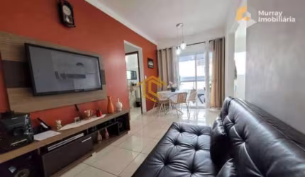 Apartamento com 1 dorm, Maracanã, Praia Grande - R$ 320 mil, Cod: 9133