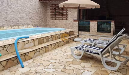 Casa com 3 dorms, Caiçara, Praia Grande - R$ 799 mil, Cod: 9374