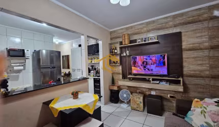 Casa de Condomínio com 2 quartos, Esmeralda, Praia Grande - R$ 250 mil, Cod: 10266