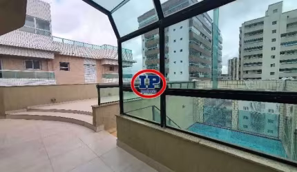 Cobertura com 4 dorms, Caiçara, Praia Grande - R$ 735 mil, Cod: 7835