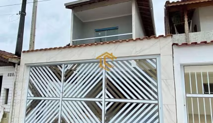Casa de Condomínio com 2 dorms, Melvi, Praia Grande - R$ 179 mil, Cod: 8550