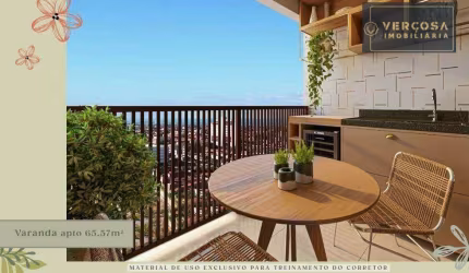Apartamento com 2 dormitórios à venda, 53 m² por R$ 422.000,00 - Presidente Kennedy - Fortaleza/CE