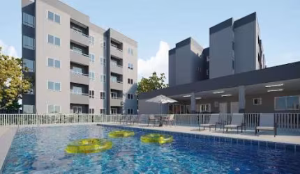Apartamento com 2 dormitórios à venda, 46 m² por R$ 239.000,00 - Centro - Eusébio/CE