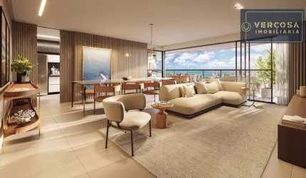 Apartamento com 4 dormitórios à venda, 203 m² por R$ 2.891.000,00 - Meireles - Fortaleza/CE