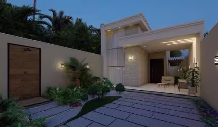 Casa com 3 dormitórios à venda, 106 m² por R$ 420.000,00 - Luzardo Viana - Maracanaú/CE