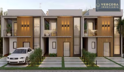 Casa com 3 dormitórios à venda, 101 m² por R$ 578.000,00 - Coité - Eusébio/CE