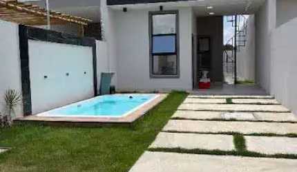 Casa com 3 dormitórios à venda, 87 m² por R$ 330.000,00 - Pavuna - Pacatuba/CE